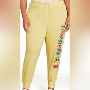 New! Nickelodeon Spongebob Best Friends Club Joggers Junior Girls Size XL